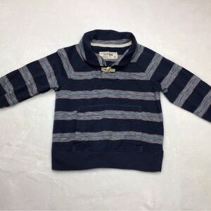 OshKosh B'gosh Blue and Gray Striped Pullover